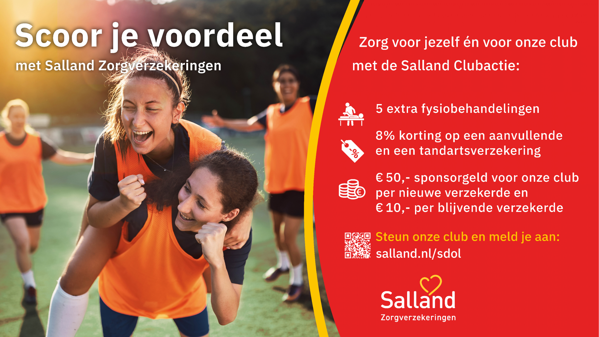 Scoor je voordeel! Met Salland Zorgverzekeringen