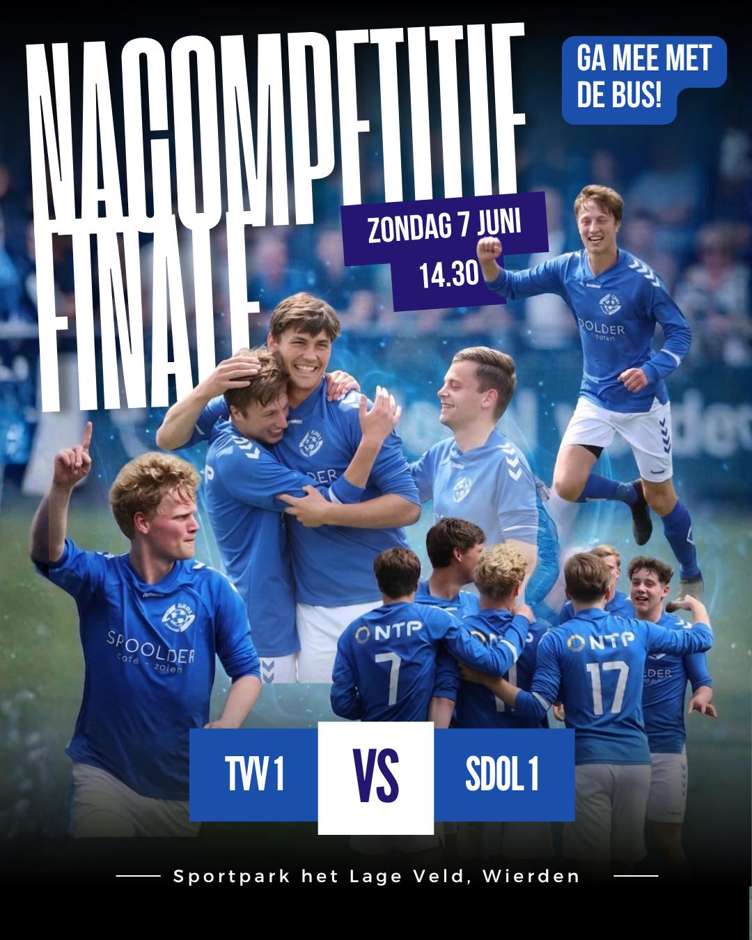 Informatie en busvervoer nacompetitie SDOL 1