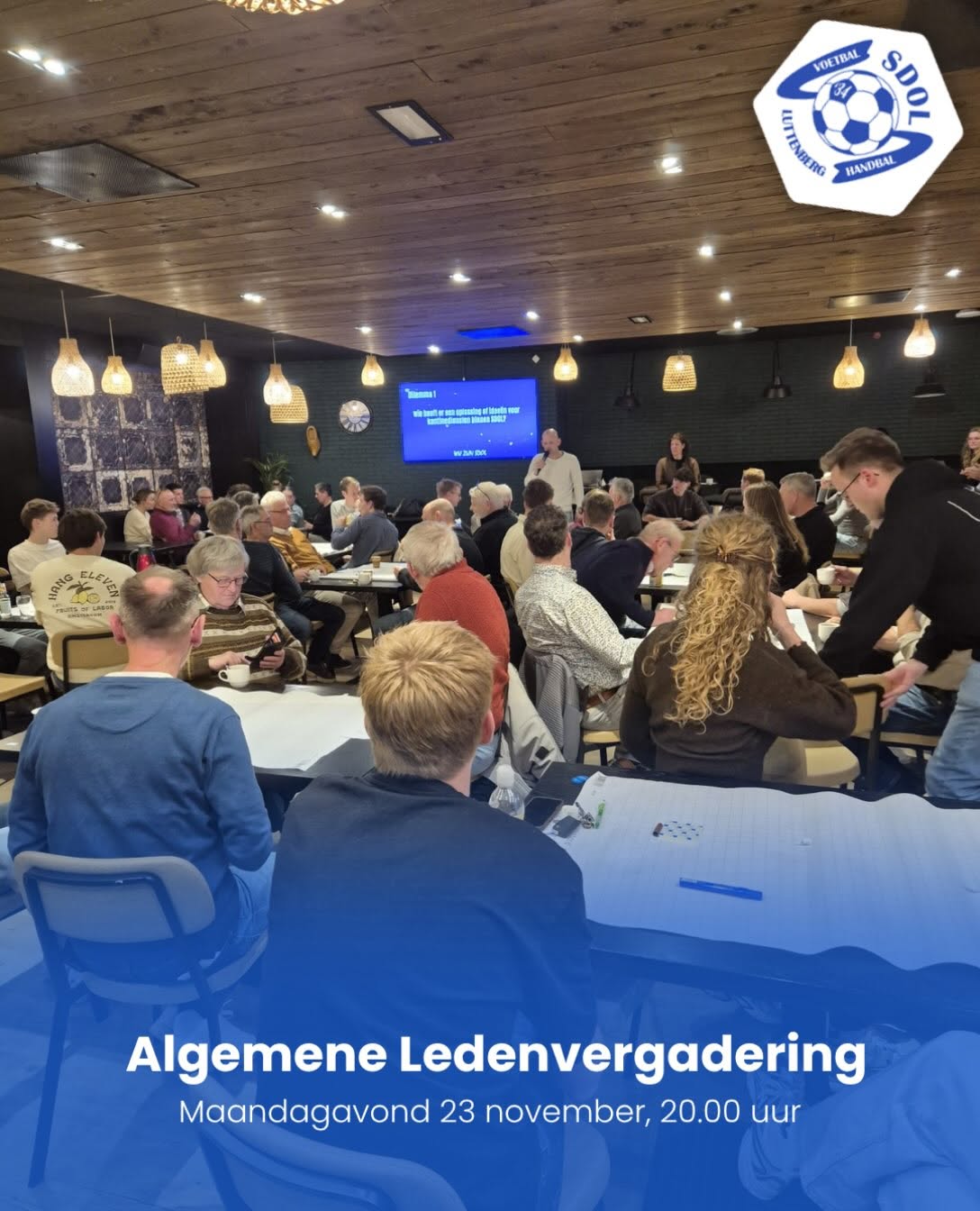 Algemene Ledenvergadering 23 november