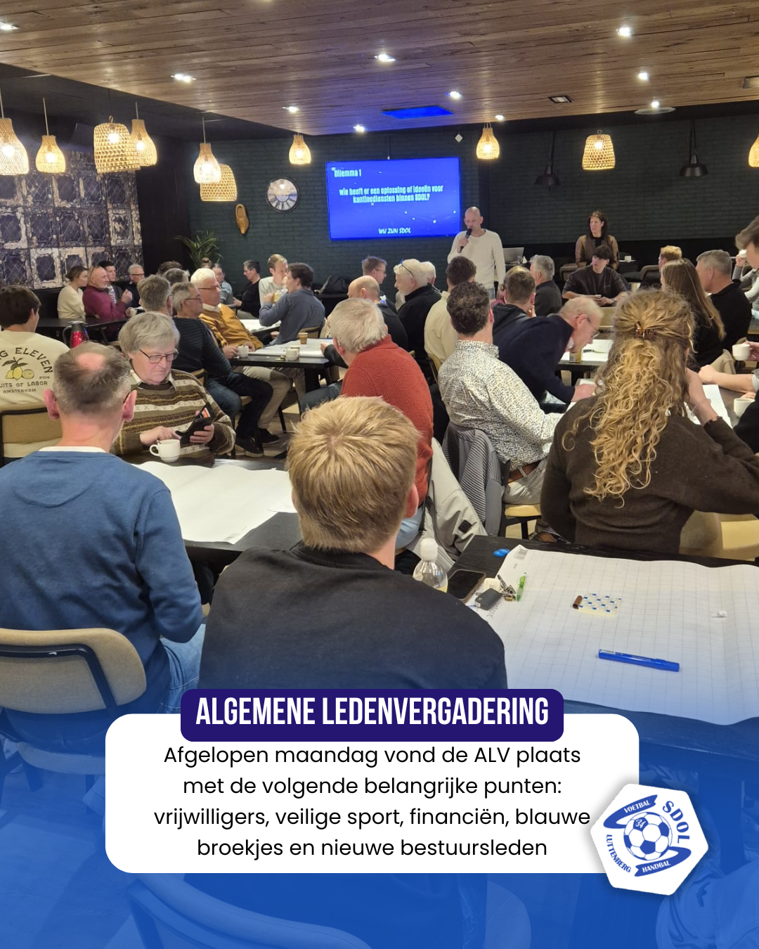 Terugblik ledenvergadering