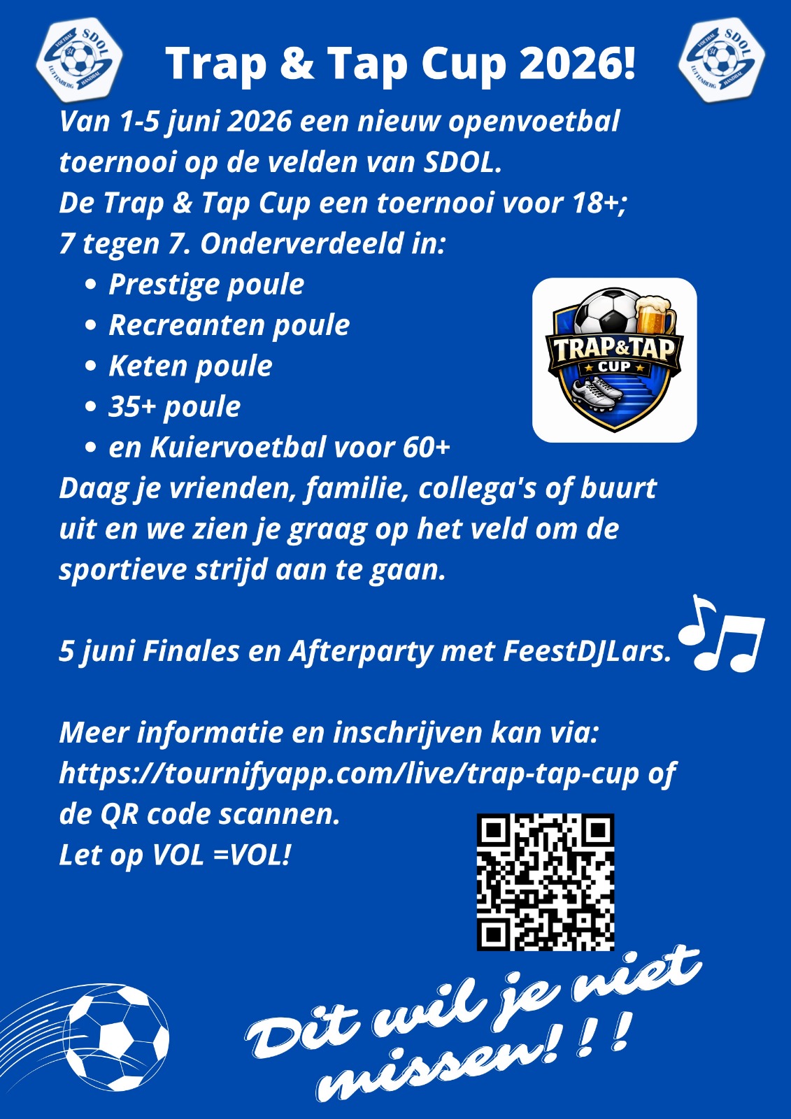 Trap & Tap Cup 2026