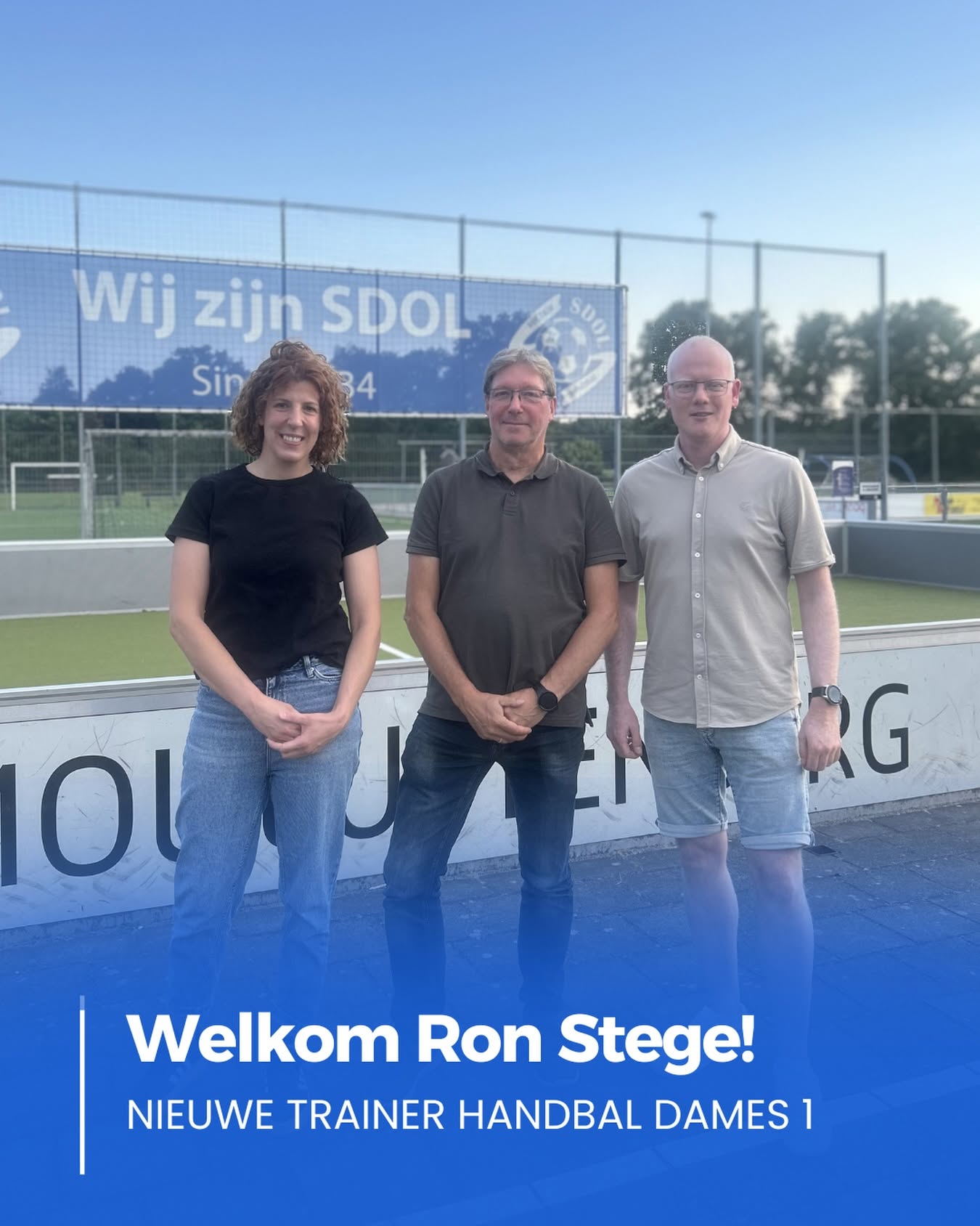 Ron Stege nieuwe hoofdtrainer van Dames 1